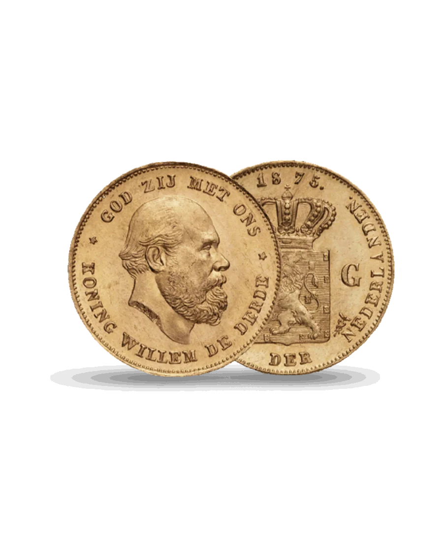 10 Florins Gold Coin - Netherlands - In Stock at VIRTU LUXURY MARSEILLE.