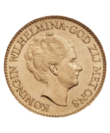 10 Florins Gold Coin - Netherlands - In Stock at VIRTU LUXURY MARSEILLE.