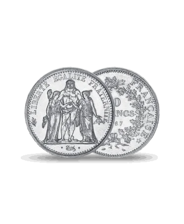 10 francs HERCULE Silver coin available at VIRTU LUXURY
