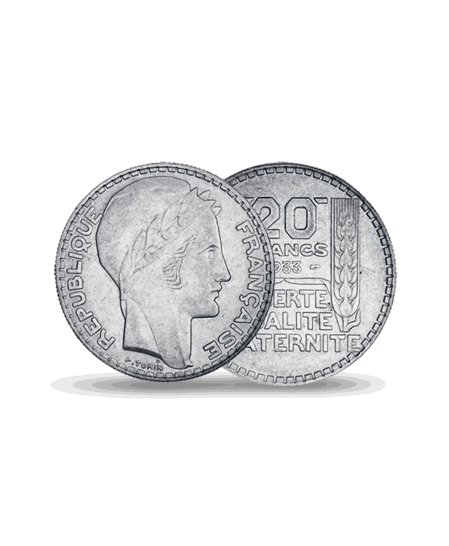 20 francs TURIN Silver coin available at VIRTU LUXURY