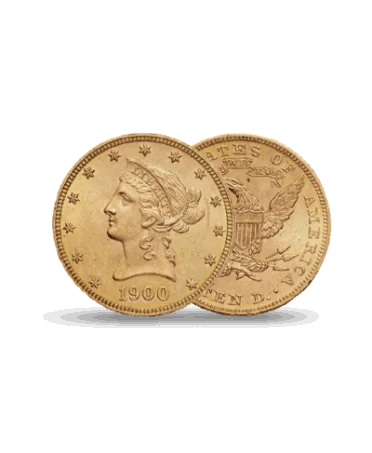 Ten US dollar gold coin available at VIRTU LUXURY