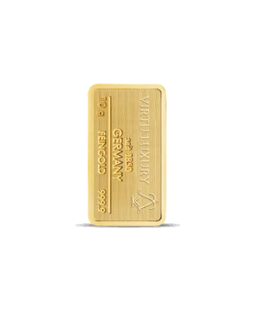 10 Grams 24K pure gold bar for sale available at VIRTU LUXURY