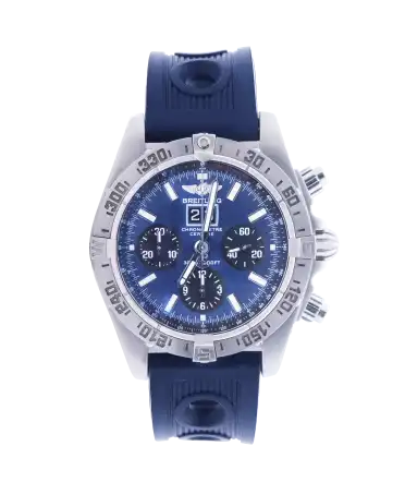 Chronomat BLACKBIRD Chronograph watch. Available at VIRTU LUXURY.