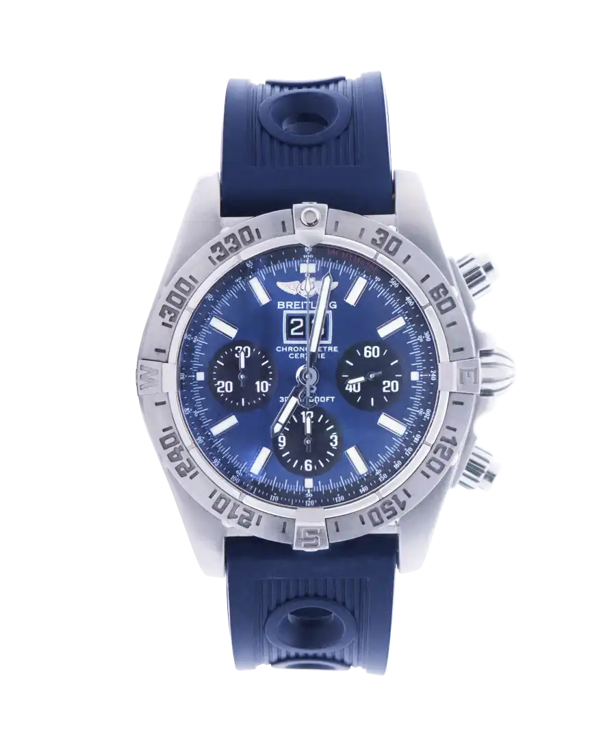 Chronomat BLACKBIRD Chronograph watch. Available at VIRTU LUXURY.