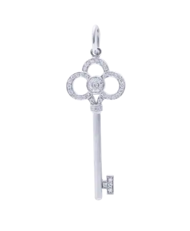 Crown Key pendant (Large Model) from the prestigious brand TIFFANY & CO. Available at VIRTU LUXURY.