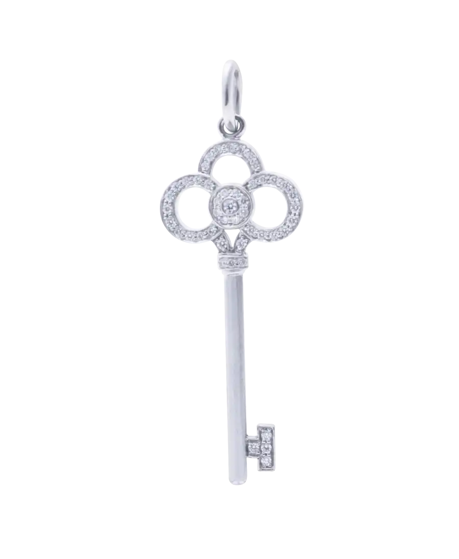 Crown Key pendant (Large Model) from the prestigious brand TIFFANY & CO. Available at VIRTU LUXURY.