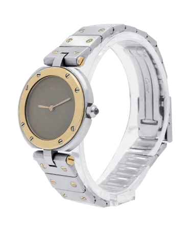 SANTOS RONDE watch from the CARTIER watchmaking house. Available at VIRTU LUXURY.