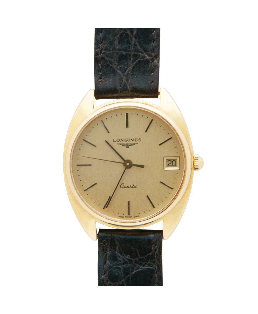 Wristwatch from the watchmaking house LONGINES. Available at VIRTU LUXURY.