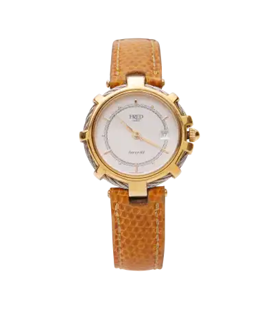 Force 10 wristwatch from the watchmaking house Fred. Available at VIRTU LUXURY.