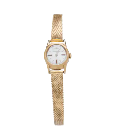 Vintage Sport Gold Watch by the watchmaker JAEGER LECOULTRE. VIRTU LUXURY.