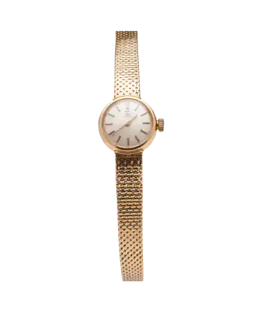 Vintage Fifties Gold Watch by the watchmaker Tissot. Available at VIRTU LUXURY.
