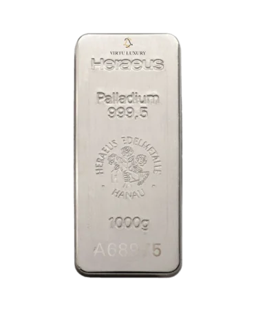 1 kilo palladium bar at VIRTRU LUXURY
