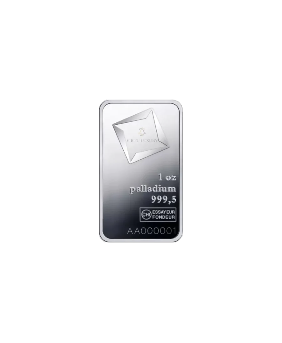 1 one ounce (31.10 Grams) 24K pure gold bar for sale available at VIRTU LUXURY