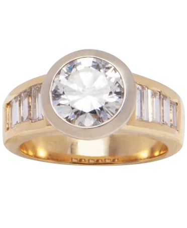 3 carat diamond solitaire