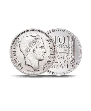 buyback buy sell 10 Francs TURIN SILVER coin available at VIRTU LUXURY