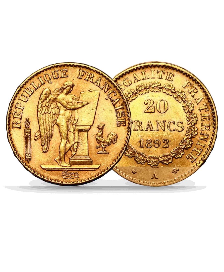 20 Francs Gold Génie coin available at VIRTU LUXURY 20 Francs Gold Génie coin available at VIRTU LUXURY